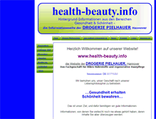 Tablet Screenshot of health-beauty.info